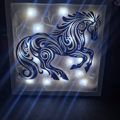Cadre lumineux LED — motif au choix 1 Cadre lumineux LED — motif au choix