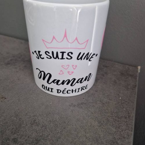 Mug personnalisé — texte au choix 1 Mug personnalisé — texte au choix